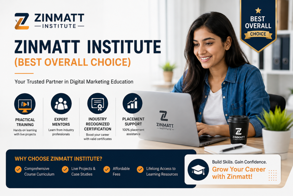 Zinmatt Institute Digital Marketing Course